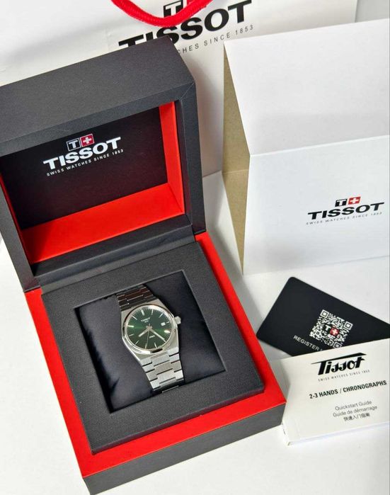 Годинник (Унісекс 35мм) Tissot PRX T137.210.11.081.00 Новий Гарантія