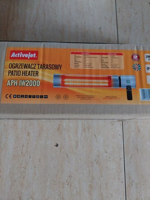 Promiennik ogrzewacz tarasowy ActiveJet