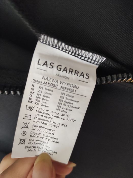 Kombinezon czarny sexy ze złotym xs/s