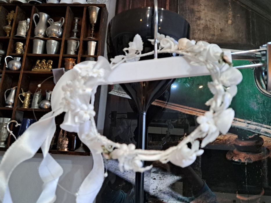 Wianek na komunie+spinki