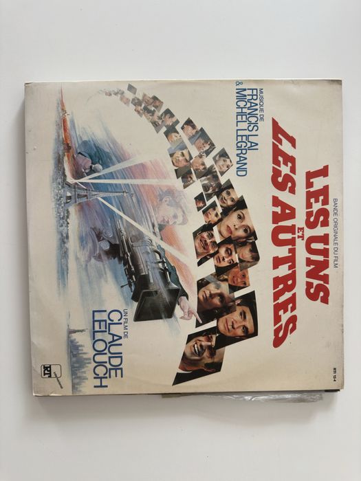 Vinil da banda sonora do filme - LES UNS LES AUTRES
