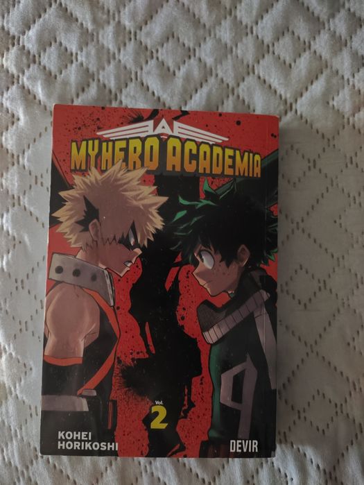 Volume 1 e 2 de My Hero Academy em português