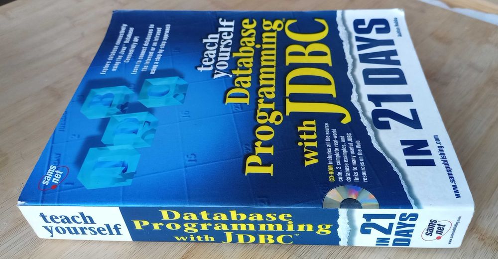 Database Programming with JDBC in 21 Days64283568749187122