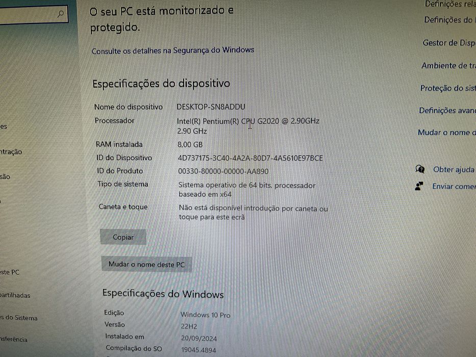 Computador Fixo/Torre Desktop HP Compaq Pro 6300