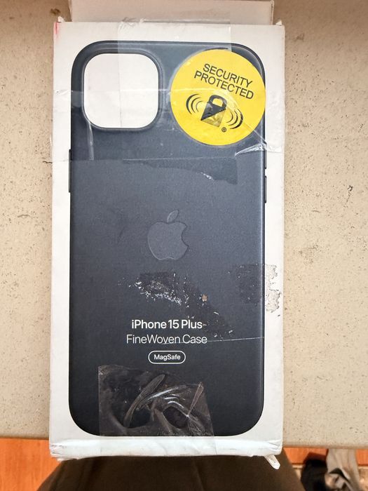 capa Original Apple (FineWoven Case - MagSafe) - iPhone 15 Plus