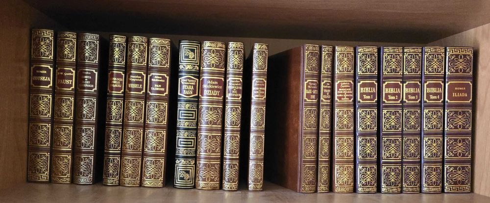 Zetaw 126 ksiazek Arcydziela literatury polskiej Ex libris klasyka