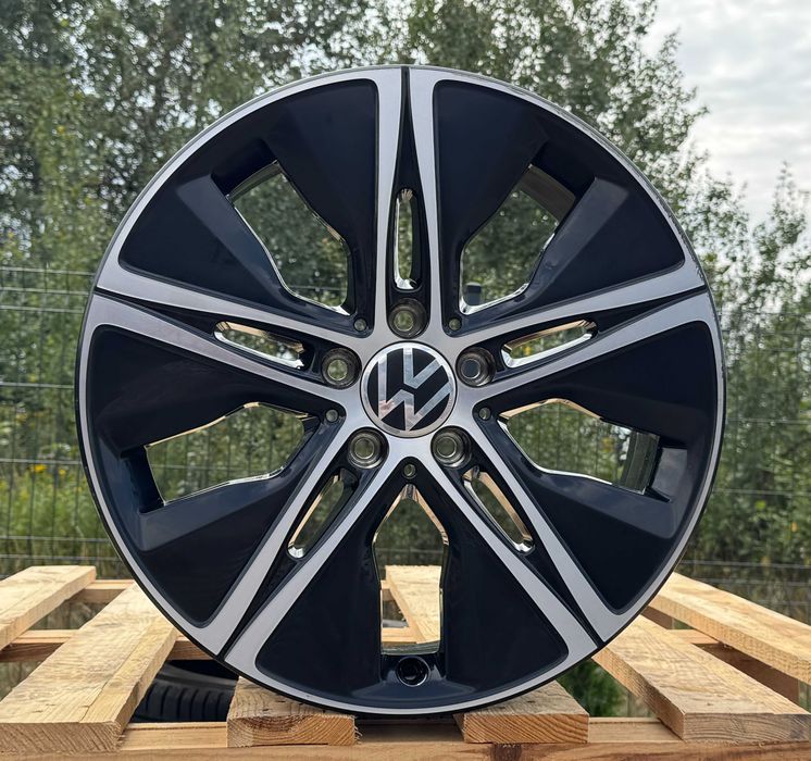 Alufelgi 5x112 r18 VW Golf Passat Jetta Touran Caddy Audi A3 8P 248# Felgi aluminiowe