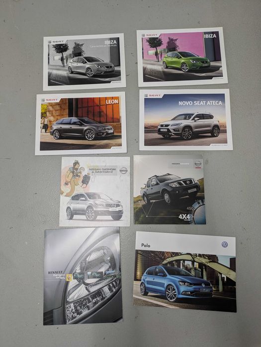 Coleção Revistas Topos & Clássicos + Livros e Brochuras de Automóveis