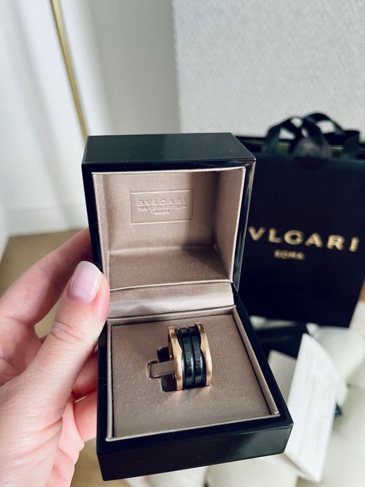 Кольцо bvlgari оригінал повний комплект + чек