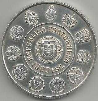 Portugal 1000 escudos 2000 Ibero-America O Homem e o seu Cavalo