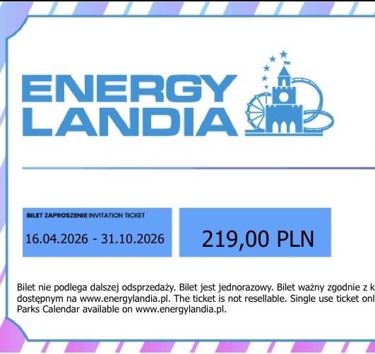 Bilet normalny ważny do 31.10.26