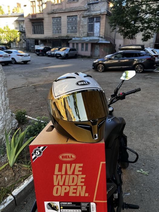 Мото Шолом BELL | Шолом Bell LITHIUM MIPS® Plus Helmet - RSD OBIS [Gold]