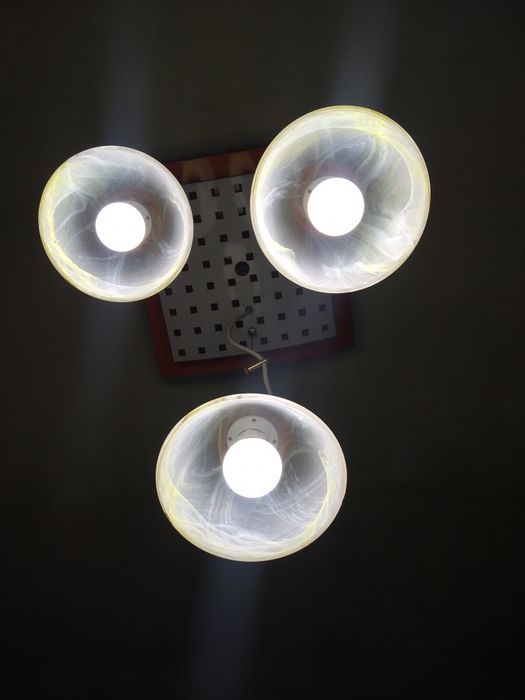 Żyrandol trzy lampki