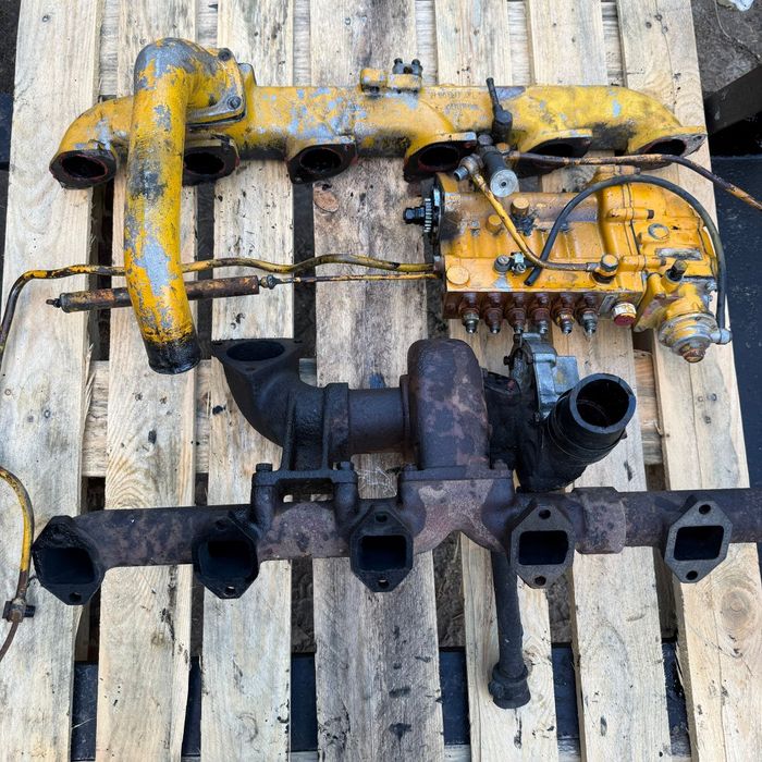 Silnik turbo części zetor 16145 /16245 Ursus 1614 kolektory Głowica