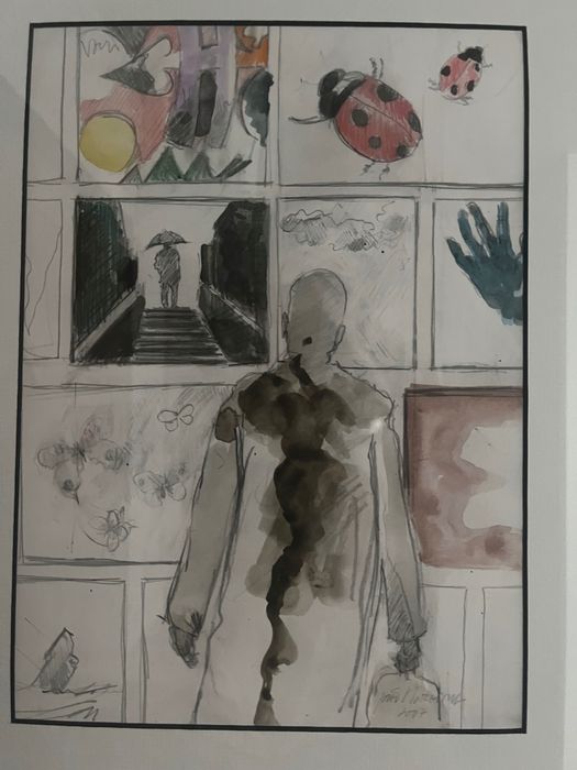 Quadro Original – João Moreira (1962) – Técnica mista, 2007