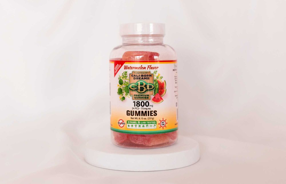 CBD Gummies (Cali-Born Dreams) | КБД Желейні цукерки 1800 mg