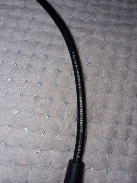 Професійний інструментальний кабель Jack 6.3 мм – Jack 6.3 мм (TS, мон