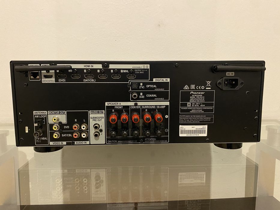 Ресивер підсилювач Pioneer VSX-830-K