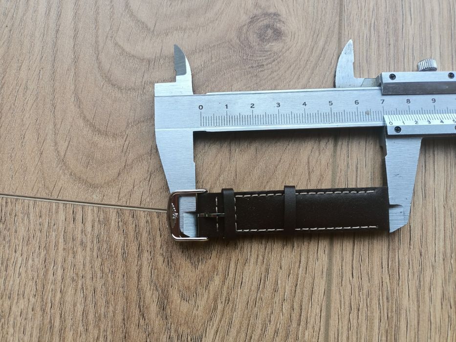 Pasek do zegarka Longines 16mm czarny