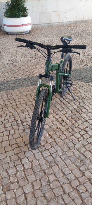 Bicicleta de Montanha Dobrável Helliot Hummer 01 – Verde Militar