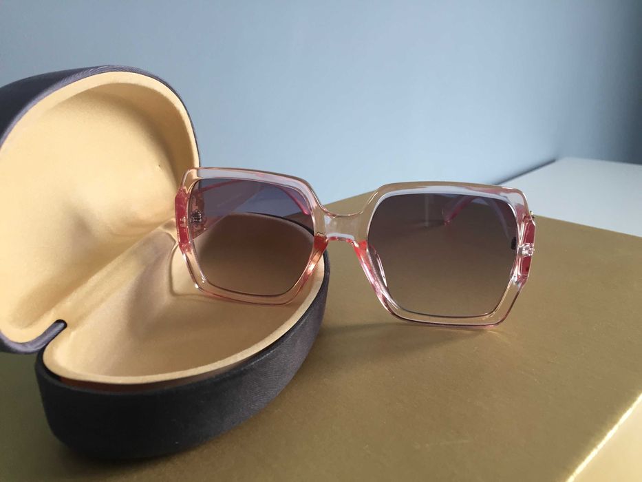 Okulary damskie YSL i męskie GA - 2 pary (nowe)