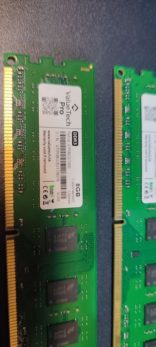 Pamięc ram DDDR 3 16 GB