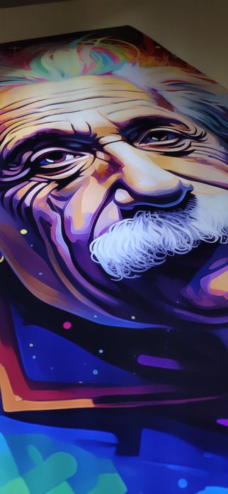 Piękne Umysły - Einstein v1 plakat A2 (42x59,4cm)