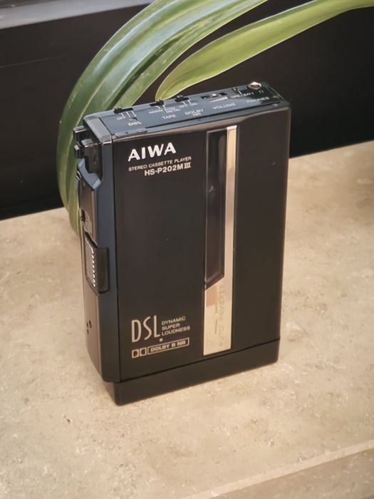 Касетний плеєр Aiwa HS-P202MIII ! Dolby B/C ! Реверс !