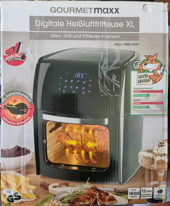 Frytkownica Frytownica Beztłuszczowa 12L AIRFRYER piekarnik 1800 W