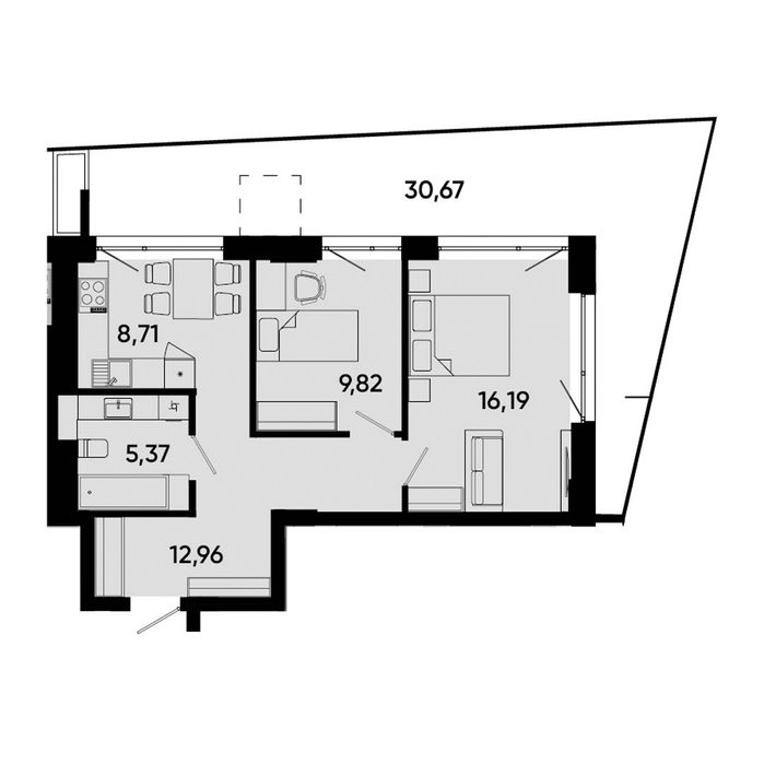 БЕЗ комісії/Розтерм 2к.кв 62м,ЖК Леннона/Lennona Residents,л-я Щурата