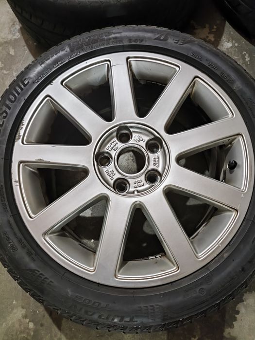 Jantes SLine 17 5x112 com pneus