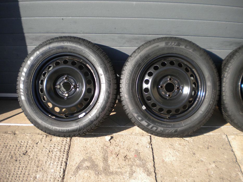 ! Koła zimowe 15 4x100 Dacia Sandero Renault Clio 4 z czujnikami TPMS