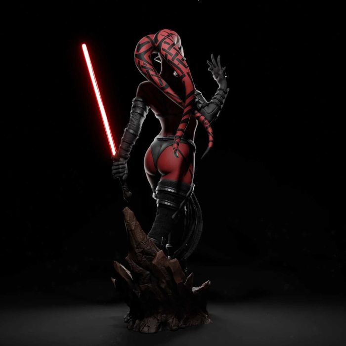 Figurka Darth Talon, Star Wars Gwiezdne Wojny, Żywica Ręcznie Malowana