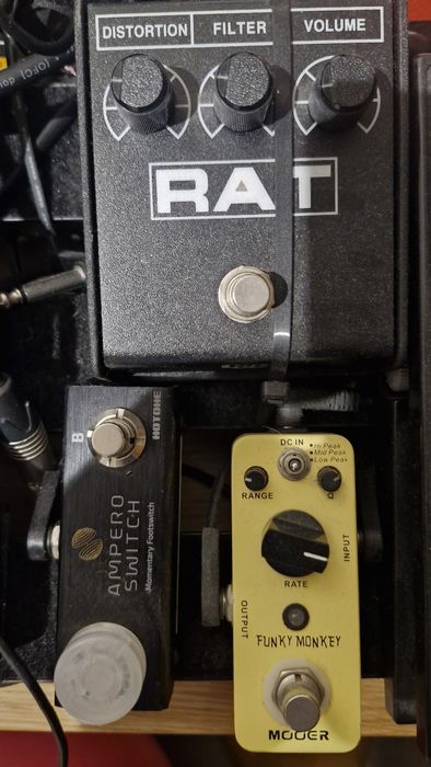 Pedais guitarra vários