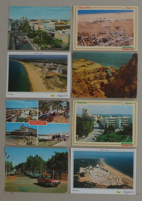 Postais do Algarve 20 unidades    - olx X11315