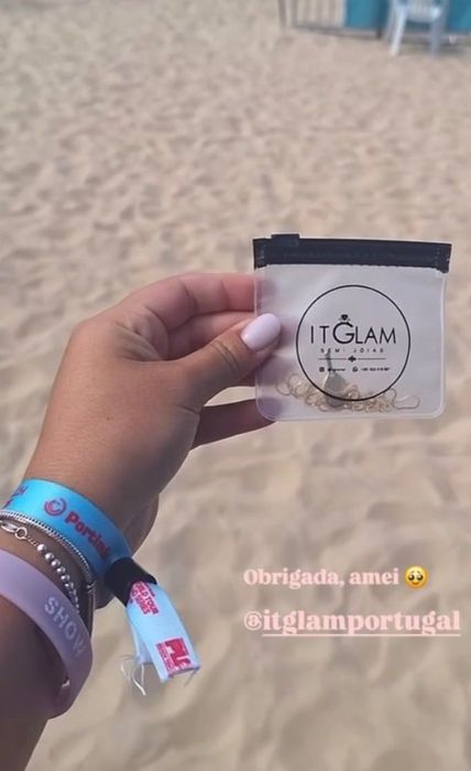 Colar Raquete Beach Tennis