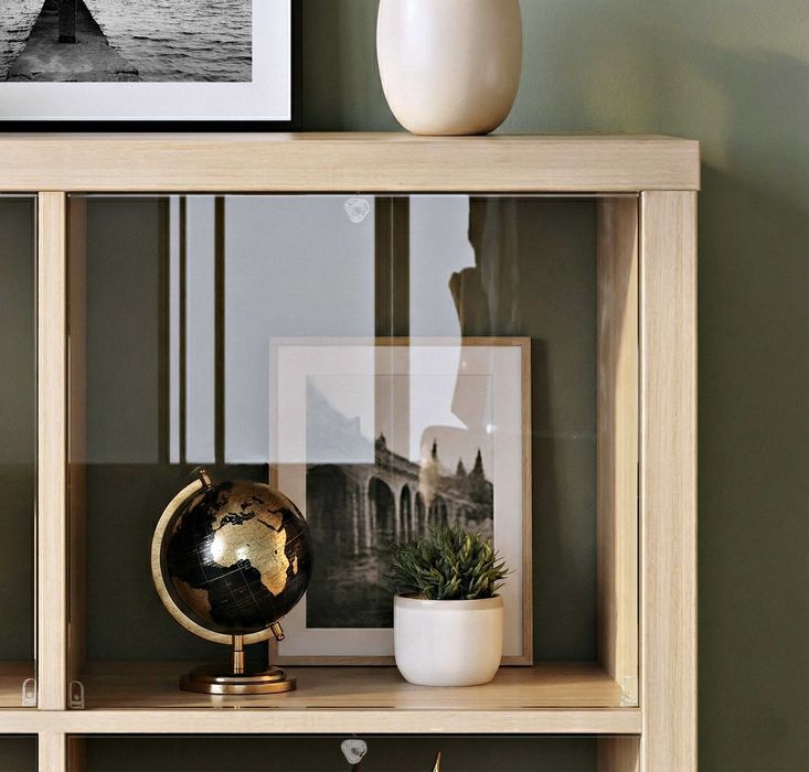 Front z plexi osłona antykurzowa 33x33 cm pasuje do regału IKEA Kallax