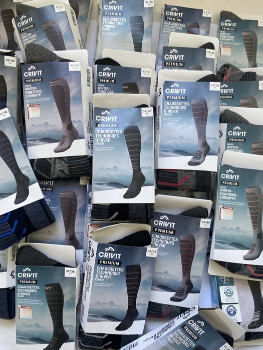 Новые термо носки мужские женские детские crivit термошкарпетки чолові