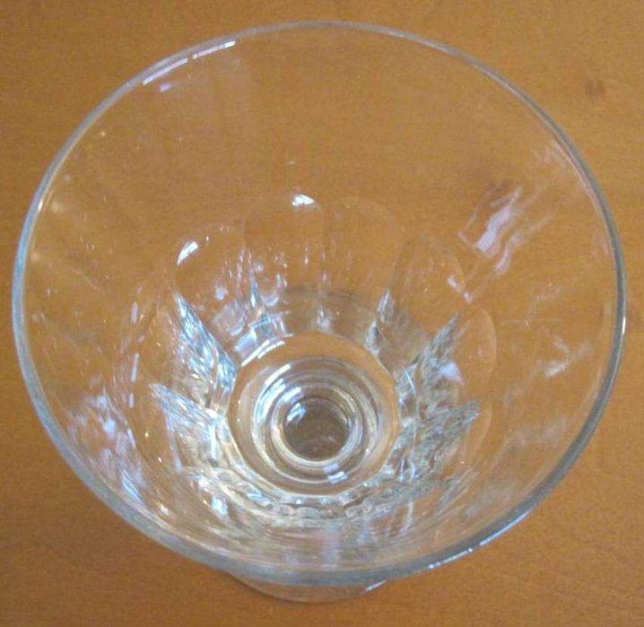 Séc XIX - Cristal soprado e lapidado à mão - 6 Copos de licor e Frasco