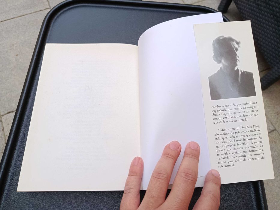 Livro "Os Espaços em Branco", de Agustina Bessa-Luís