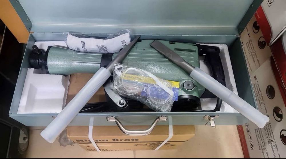 Martelo Demolidor Pneumático Elétmctrico 2200w