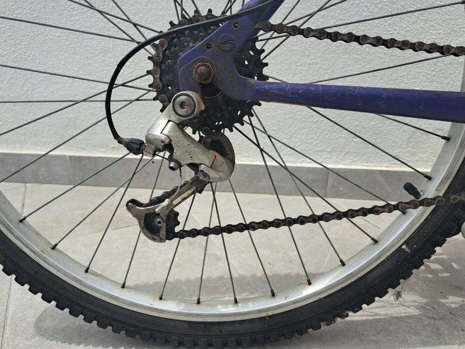 Bicicleta usada.