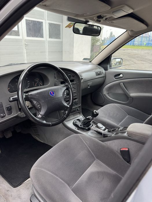Saab 9-5 2.3 turbo LPG do 2029, klimatyzacja.