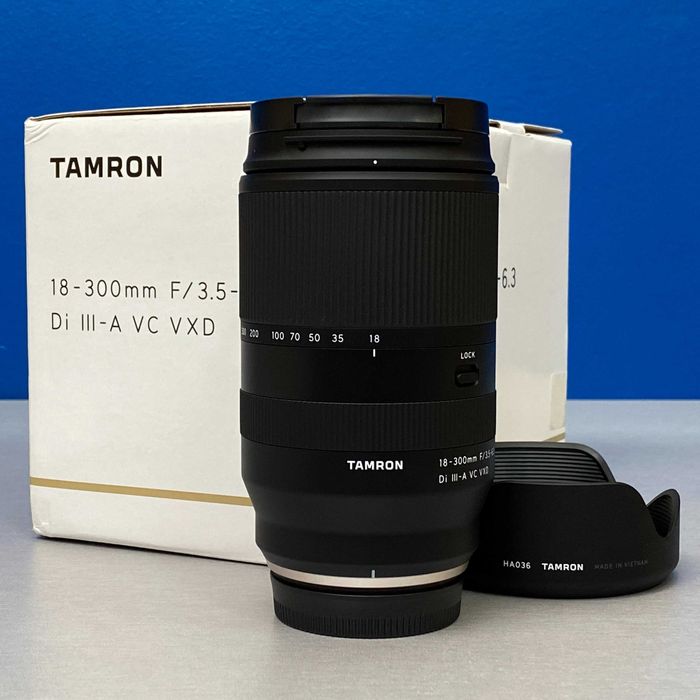 Tamron 18-300mm f/3.5-6.3 Di III-A VC | Fujifilm | 3 ANOS DE GARANTIA