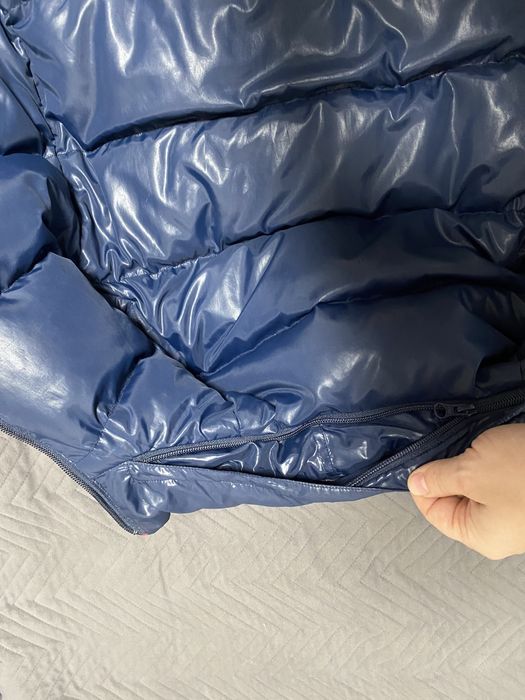 Куртка пуховик зима двух сторонняя