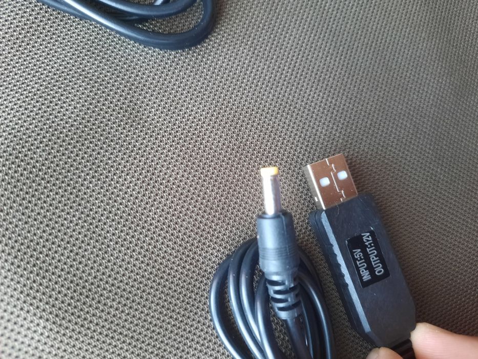 Кабель для роутера 12в та  9в