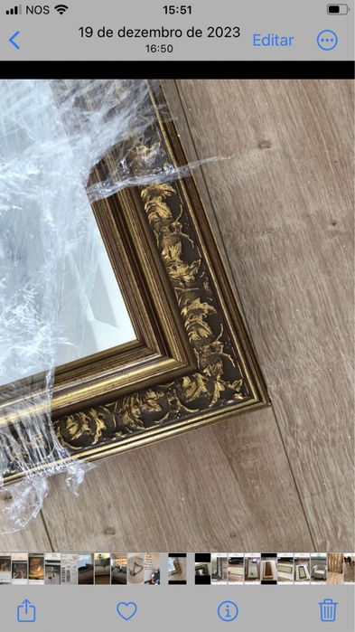 Espelhos de varias medidas