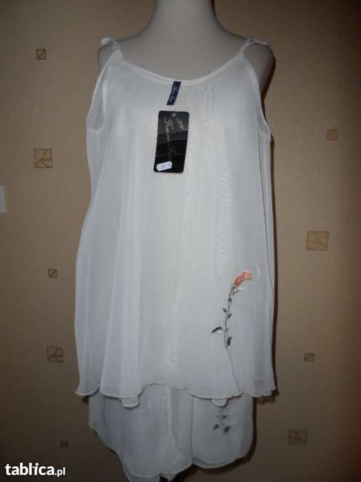 Wyprzedaż : Bielizna, koszulka nocna S ze spodenkami