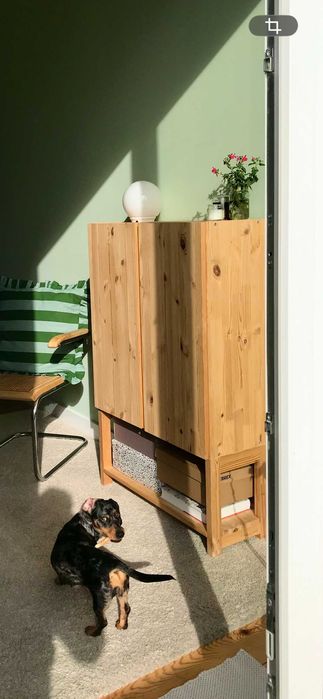 IKEA Ivar Armário, pinho, 80x30x83 cm - como NOVO