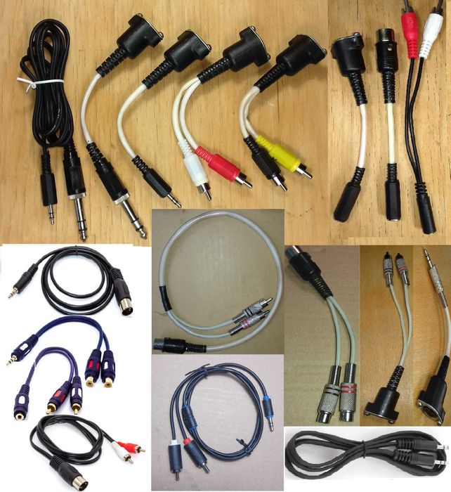 Шнур-переходник аудио DIN5 - Jack - RCA